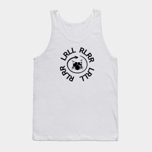 Paradiddle: RLRR LRLL Drum Rudiment Enthusiast Tank Top